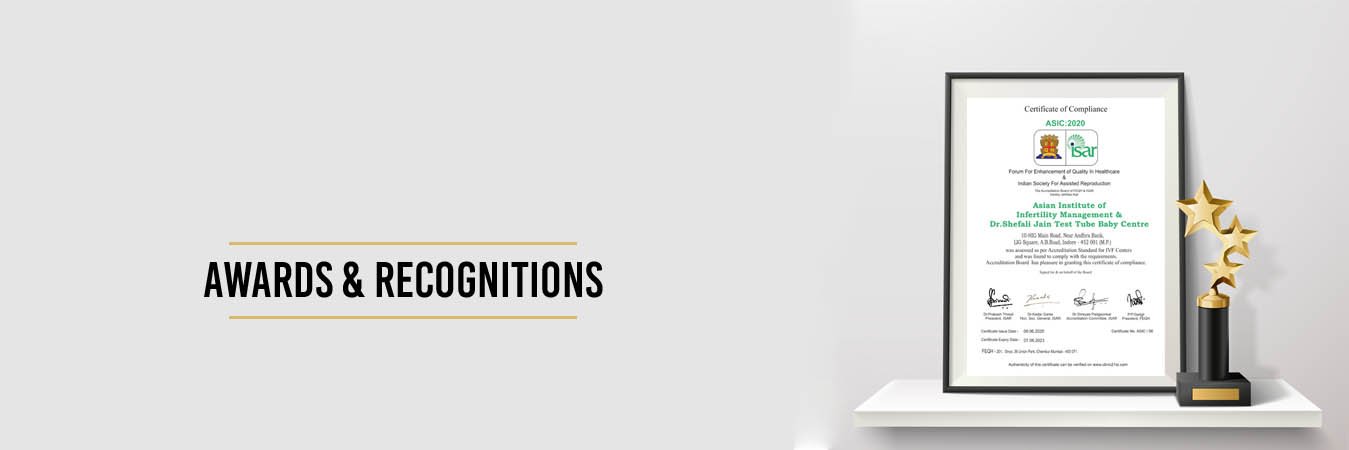 Awards & Recognitions Banner