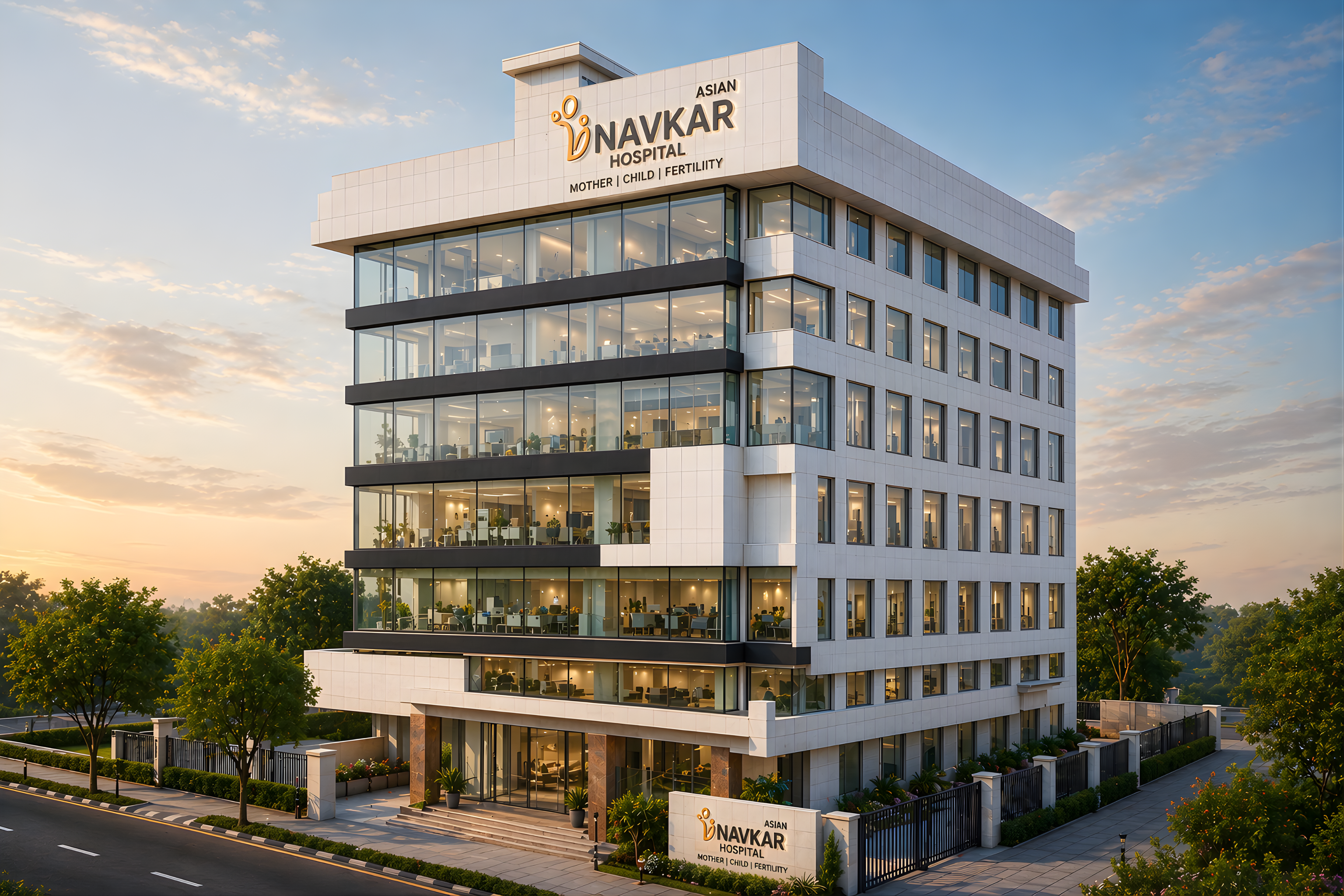 Asian Navkar Hospital Building